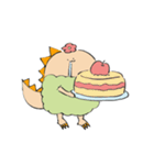 怪獣・くいしんぼう子ちゃん（個別スタンプ：13）