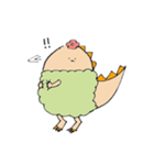 怪獣・くいしんぼう子ちゃん（個別スタンプ：14）