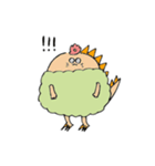 怪獣・くいしんぼう子ちゃん（個別スタンプ：15）