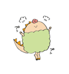 怪獣・くいしんぼう子ちゃん（個別スタンプ：22）