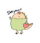 怪獣・くいしんぼう子ちゃん（個別スタンプ：32）