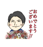 直の熱血スタンプ（個別スタンプ：4）