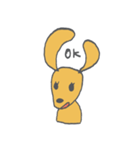 たれみみのあのこ（個別スタンプ：2）