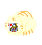 猫ちゃんカード（個別スタンプ：4）