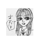 ノートの彼女達。スタンプ（個別スタンプ：2）
