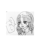 ノートの彼女達。スタンプ（個別スタンプ：9）