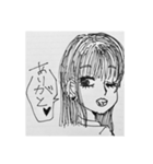 ノートの彼女達。スタンプ（個別スタンプ：13）