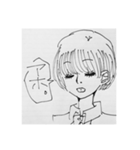 ノートの彼女達。スタンプ（個別スタンプ：15）