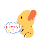 CRYうさぎ（個別スタンプ：3）