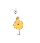 コミニュケーション鳥（個別スタンプ：3）
