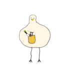 コミニュケーション鳥（個別スタンプ：4）