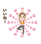 ヨガ YOGA 美人 2（個別スタンプ：30）