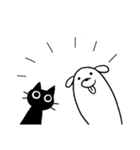 仲良しのいぬとねこ2（個別スタンプ：2）