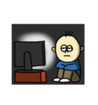 やる気なさげ君（個別スタンプ：24）