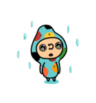 大きくてまるい目の、つぶっちーズ（個別スタンプ：5）