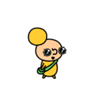 大きくてまるい目の、つぶっちーズ（個別スタンプ：19）