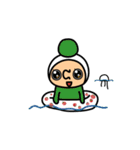 大きくてまるい目の、つぶっちーズ（個別スタンプ：30）