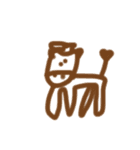 手書きの動物（個別スタンプ：15）