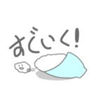 海老と椎茸とご飯とお茶（個別スタンプ：7）