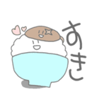 海老と椎茸とご飯とお茶（個別スタンプ：11）