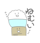 海老と椎茸とご飯とお茶（個別スタンプ：19）