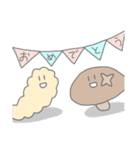 海老と椎茸とご飯とお茶（個別スタンプ：39）