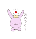 うさぎのぽち 3（個別スタンプ：35）