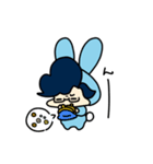 うさぎのこあひるのこ（個別スタンプ：7）