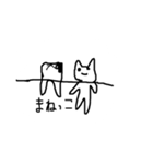壁紙に影響しないネコ2（個別スタンプ：20）