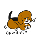 ビーグルのゴンちゃん（個別スタンプ：18）