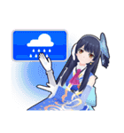 ウェザーロイド Airi (ポン子)（個別スタンプ：18）