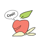 ちょっとおしゃれなりんご（個別スタンプ：11）