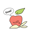 ちょっとおしゃれなりんご（個別スタンプ：14）