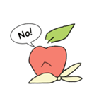 ちょっとおしゃれなりんご（個別スタンプ：22）