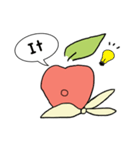 ちょっとおしゃれなりんご（個別スタンプ：23）