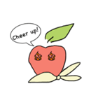 ちょっとおしゃれなりんご（個別スタンプ：30）