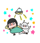 ぺりーのスタンプ！うぃずエイリアン（個別スタンプ：40）