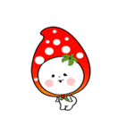 strawberry sticker(no text version)（個別スタンプ：1）