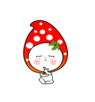 strawberry sticker(no text version)（個別スタンプ：4）