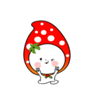 strawberry sticker(no text version)（個別スタンプ：6）