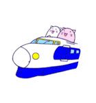 すあまさんの日常 乗り物編（個別スタンプ：2）