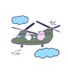 すあまさんの日常 乗り物編（個別スタンプ：8）