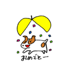 ジャックラッセルテリアの日常会話スタンプ（個別スタンプ：3）