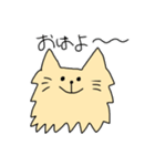 犬と猫の間（個別スタンプ：1）