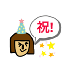 ボブガールのスタンプ（個別スタンプ：32）