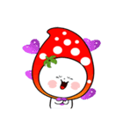 strawberry sticker(korea text version)（個別スタンプ：3）