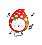 strawberry sticker(korea text version)（個別スタンプ：9）