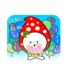strawberry sticker(korea text version)（個別スタンプ：24）