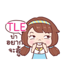 TLE nudee officegirl_N e（個別スタンプ：16）