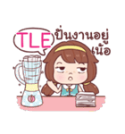 TLE nudee officegirl_N e（個別スタンプ：25）